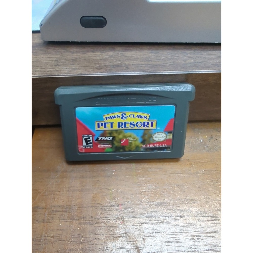 Paws & Claws: Pet Resort (Nintendo Game Boy Advance, 2006) Cartridge Only